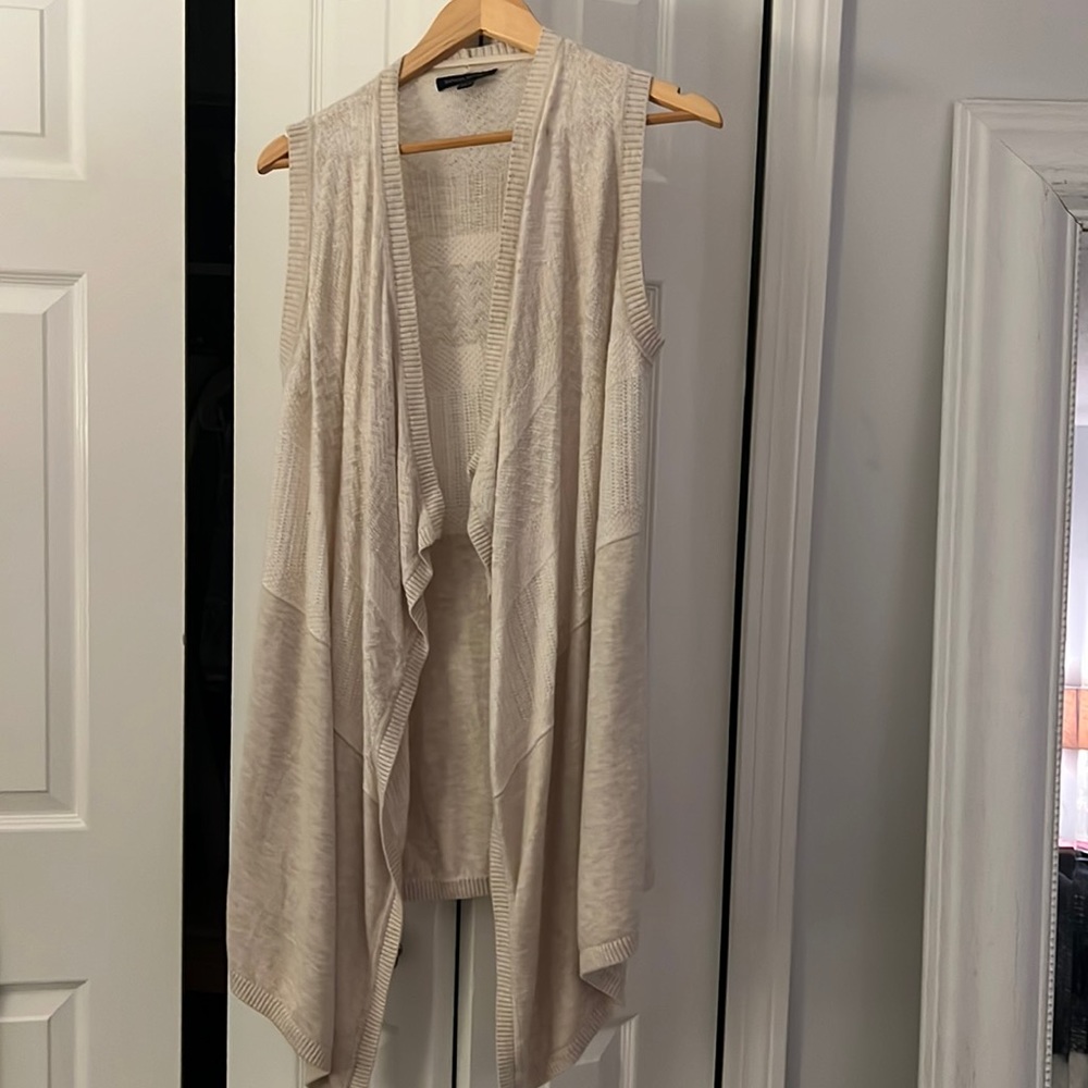 banana republic longer short sleeve sweater